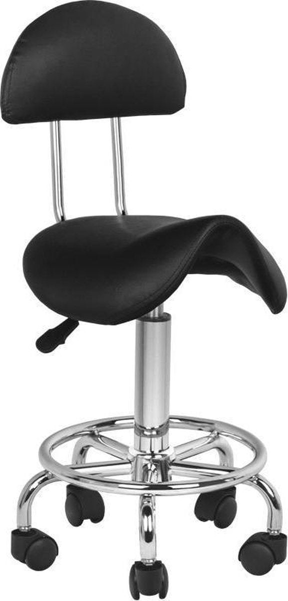 DermaSyis Cosmetische Zadelstoel 6001 Zwart