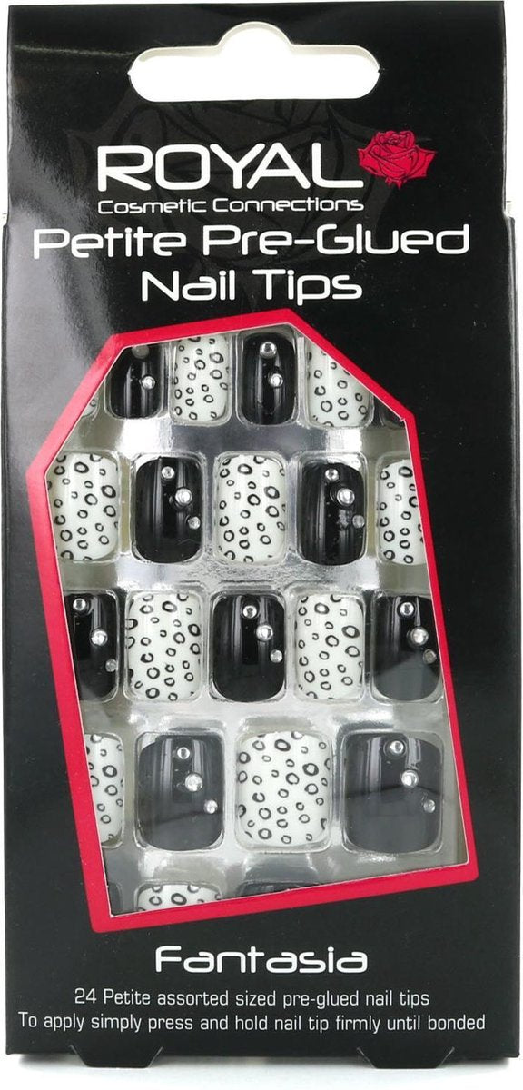 Royal Petite Pre-Glued Nail Tips Fantasia