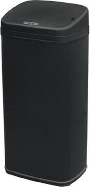 4cookz® Clever Square Black sensor prullenbak - 30 liter - zwart