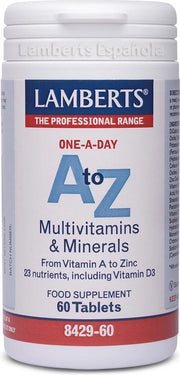 Lamberts One-a-Day A-Z Multi - 60 tabletten - Multivitaminen - Voedingssupplement