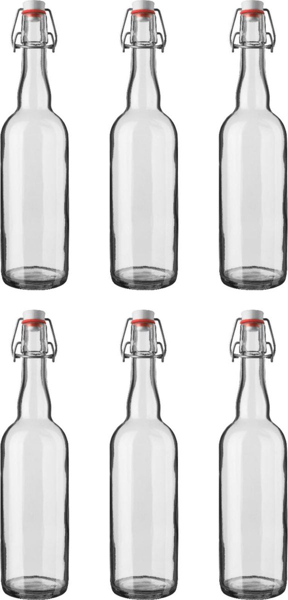 Orange85 Beugelfles - 150 ml - Glas - Oliefles - Glas met Beugelsluiting