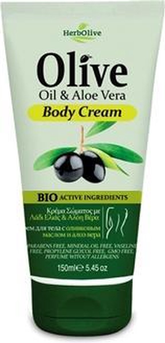 HerbOlive Body Creme *Olijfolie & Aloe Vera 150ml