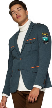 OppoSuits Deluxe Uniform - Park Ranger  - Heren Blazer - Casual Chique - Forest Green - Maat EU 48