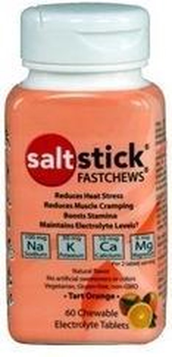 Saltstick Fastchews Orange (Pot)