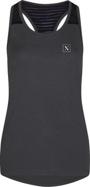 LXURY Dames Gym Tanktop maat S - Sporttop - Sporttanktop - Grijs
