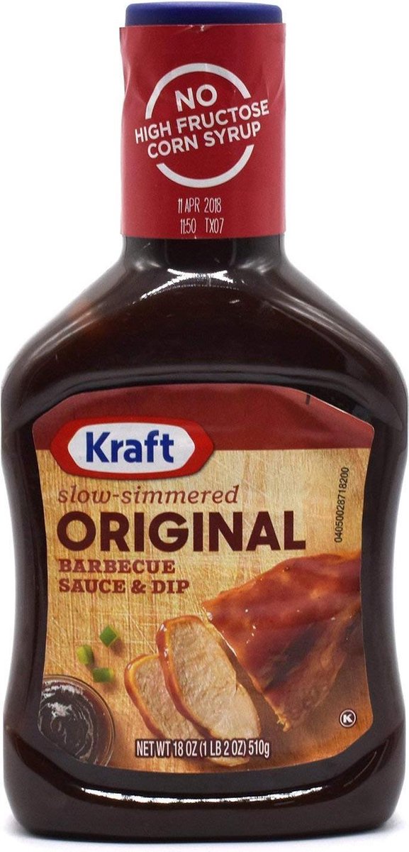 KRAFT BBQ sauce  original 532 ml