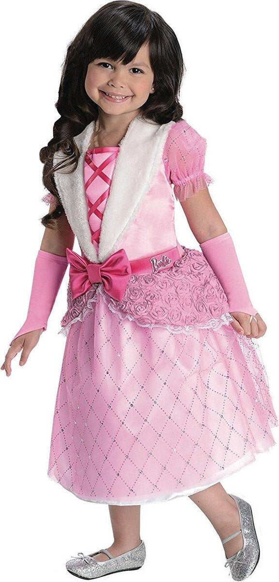 Barbie Jurk Prinses Rosebud - Maat 98/104