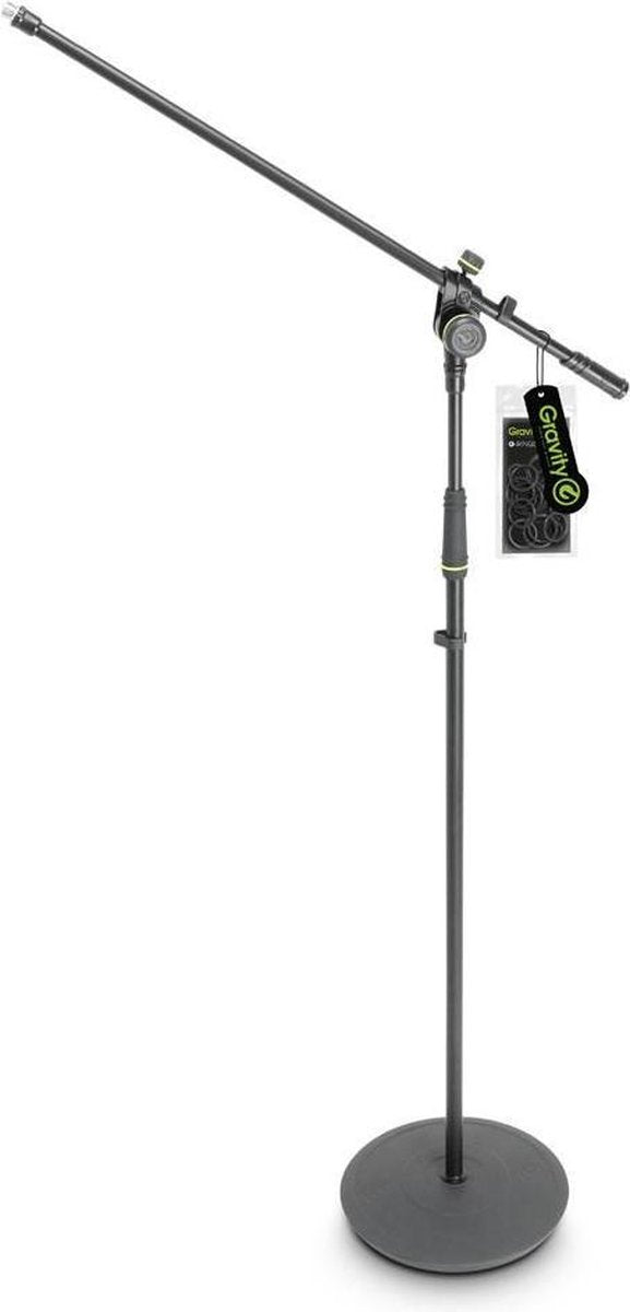 Gravity MS2321B Microfoonstatief met ronde voet