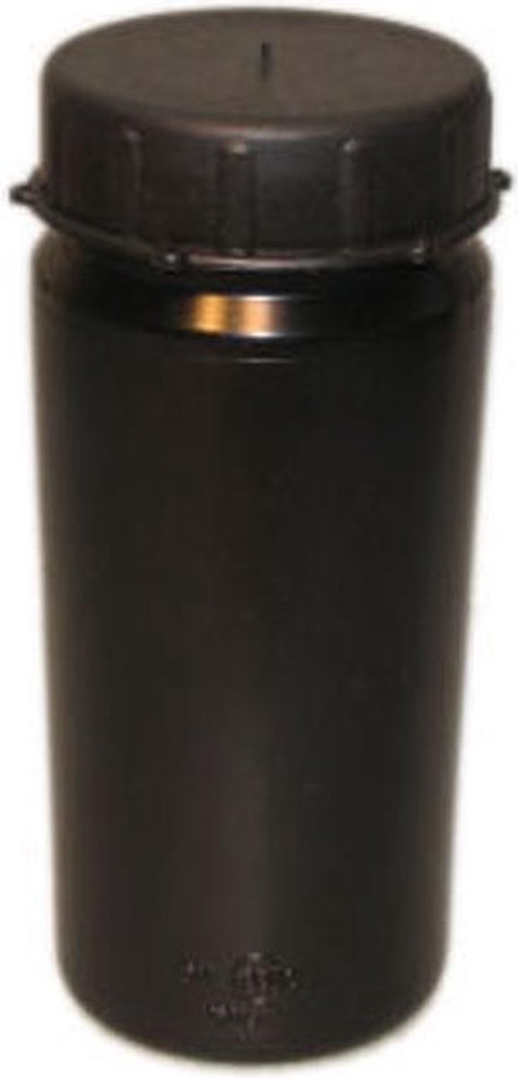 Food & toolbox bidon 500cc Zwart