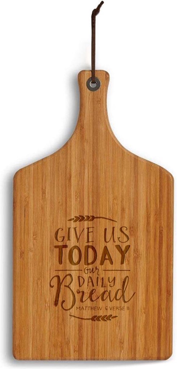 Christelijke Grote Broodplank - Matthew 6:11 - Give Us Today