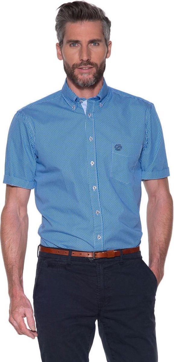 Campbell Classic Casual overhemd korte mouw