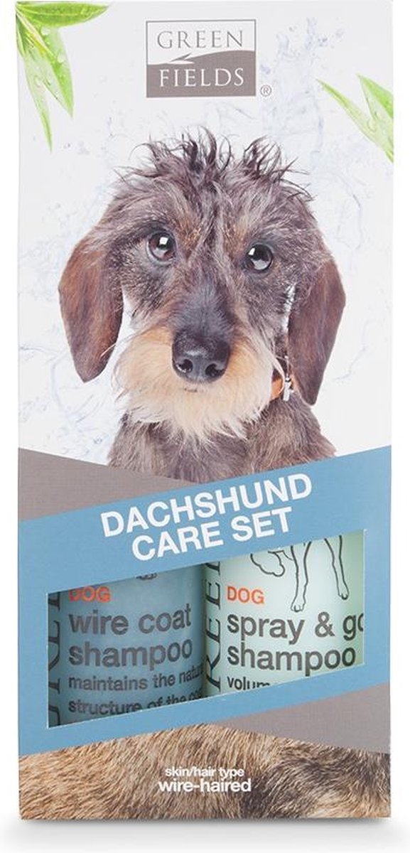 Greenfields Hondenshampoo - Dachshund Verzorgingsset - 2x250ml