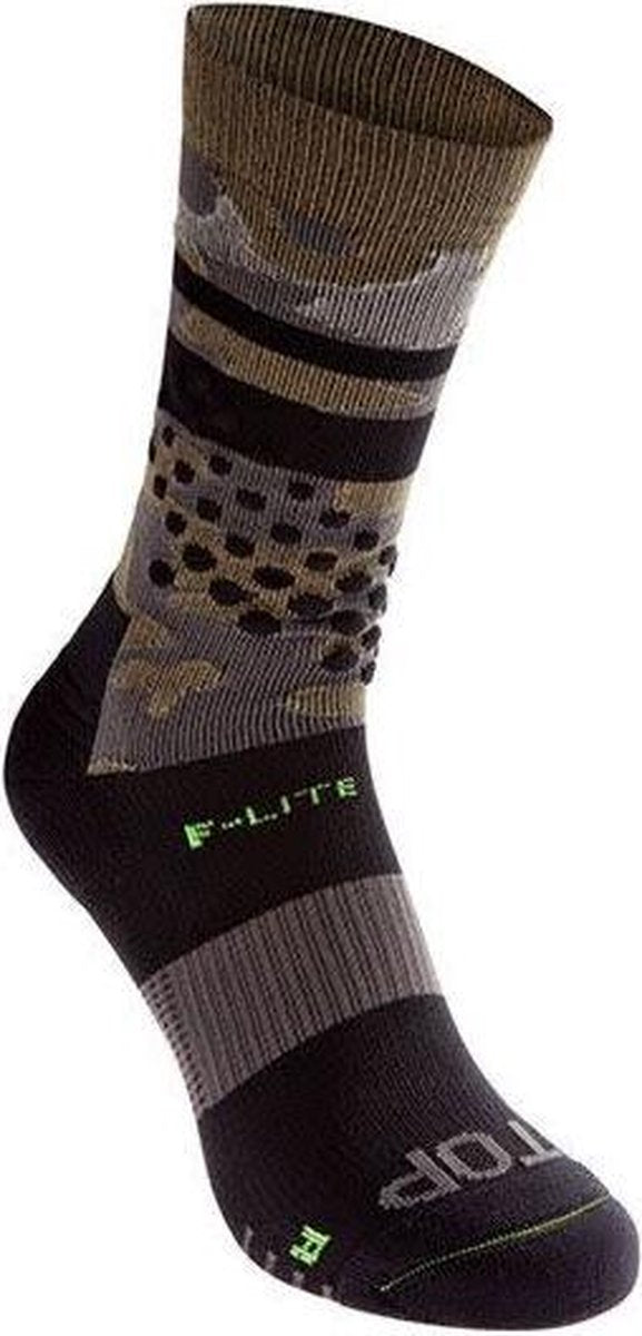 Inov-8 F-Lite Crew Sokken Zwart/Khaki Camo