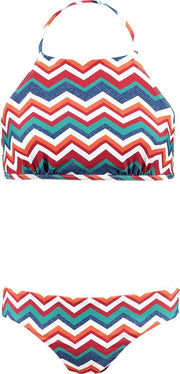 Wanda High Neck Halter multi 152