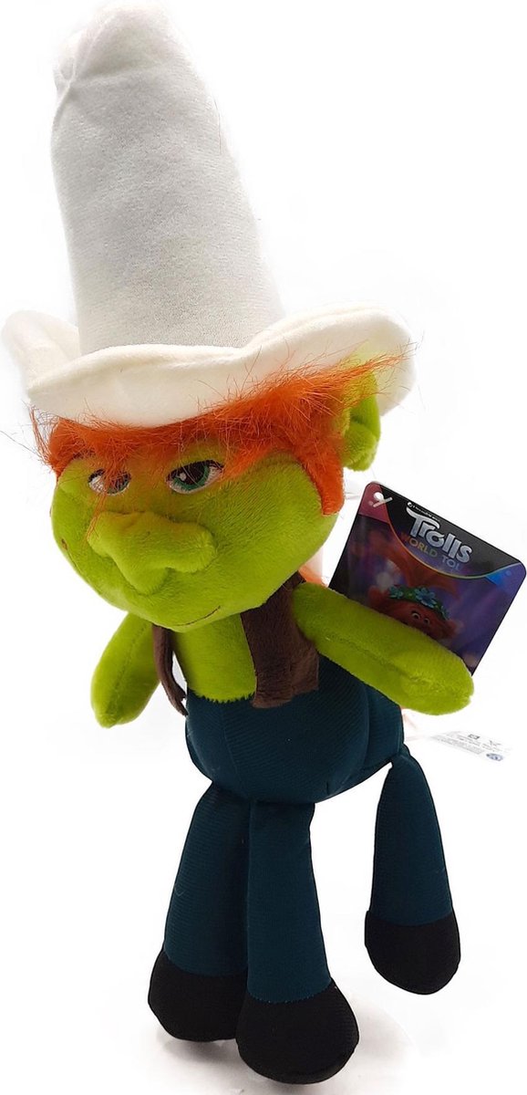 Trolls World Tour - Hickory - Pluche Knuffel Pop - 35 cm