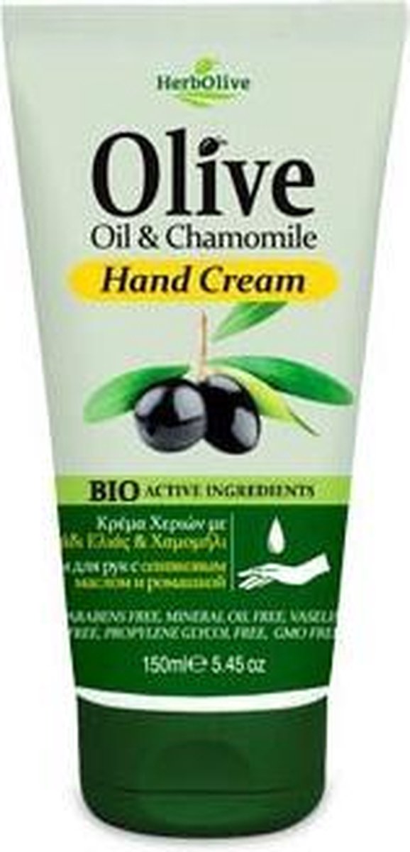 HerbOlive Handcrème *Olijfolie & Kamille* 150ml