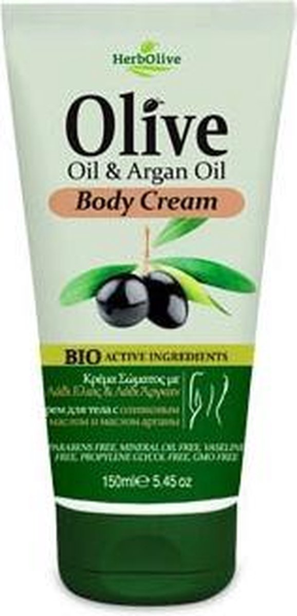 HerbOlive Body Crème *Olijfolie & Arganolie* 150ml