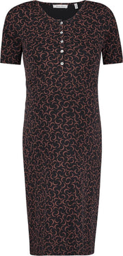 Queen Mum Jurk Dresss Nursing - Black - Maat XS