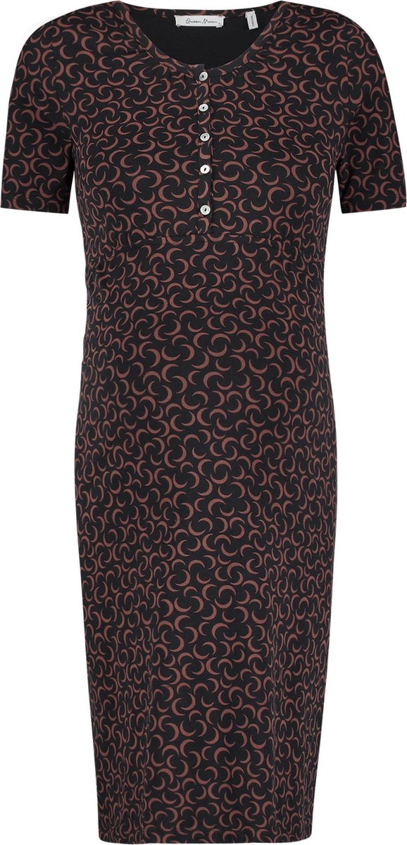 Queen Mum Jurk Dresss Nursing - Black - Maat XS