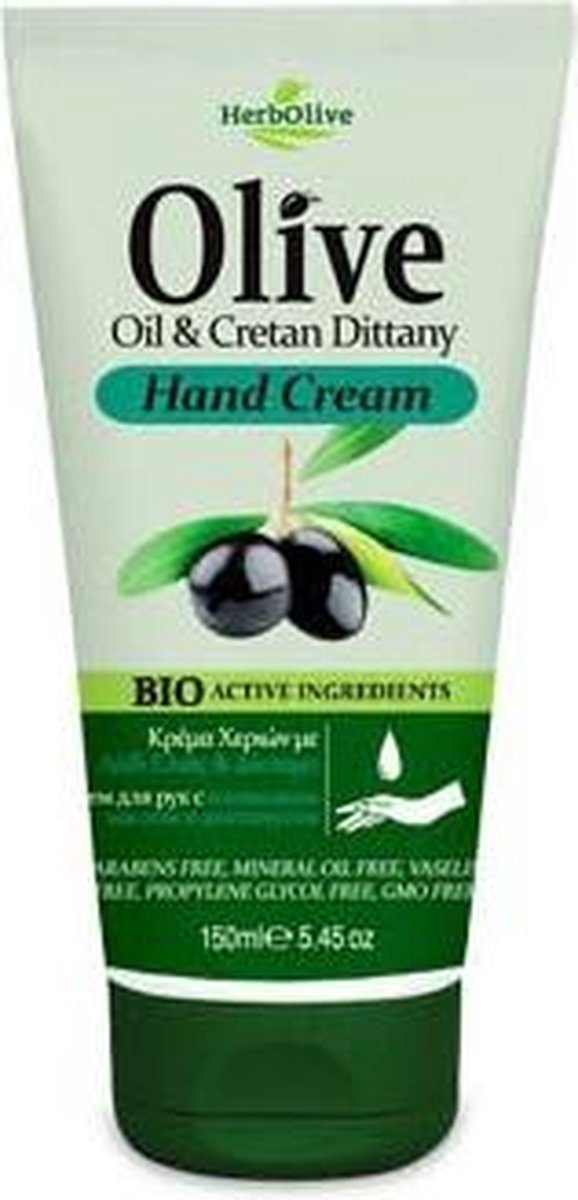 HerbOlive Handcrème *Olijfolie & Cretan Dittany* 150ml