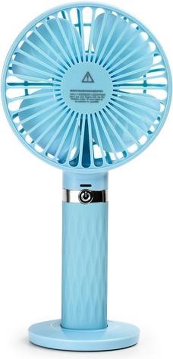 S8 Handheld Portable Home Student USB Mute Mini Fan (blauw)