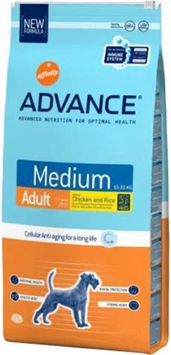 Advance adult medium - 14 kg - 1 stuks