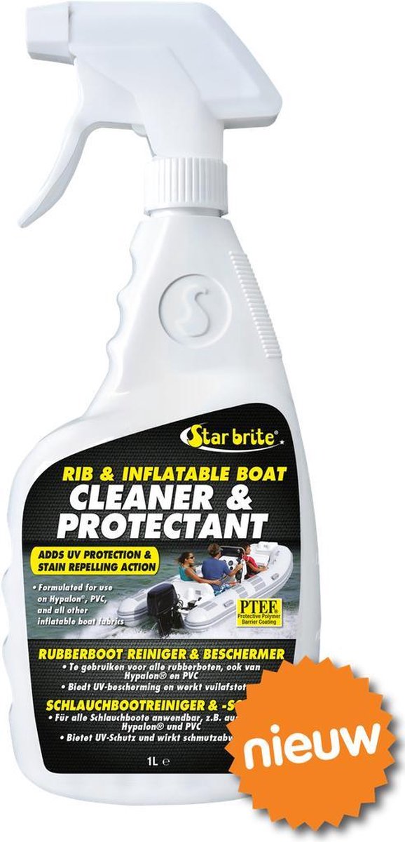 Star brite Rubberboot Reiniger & Beschermer (Spray) | 1000ml