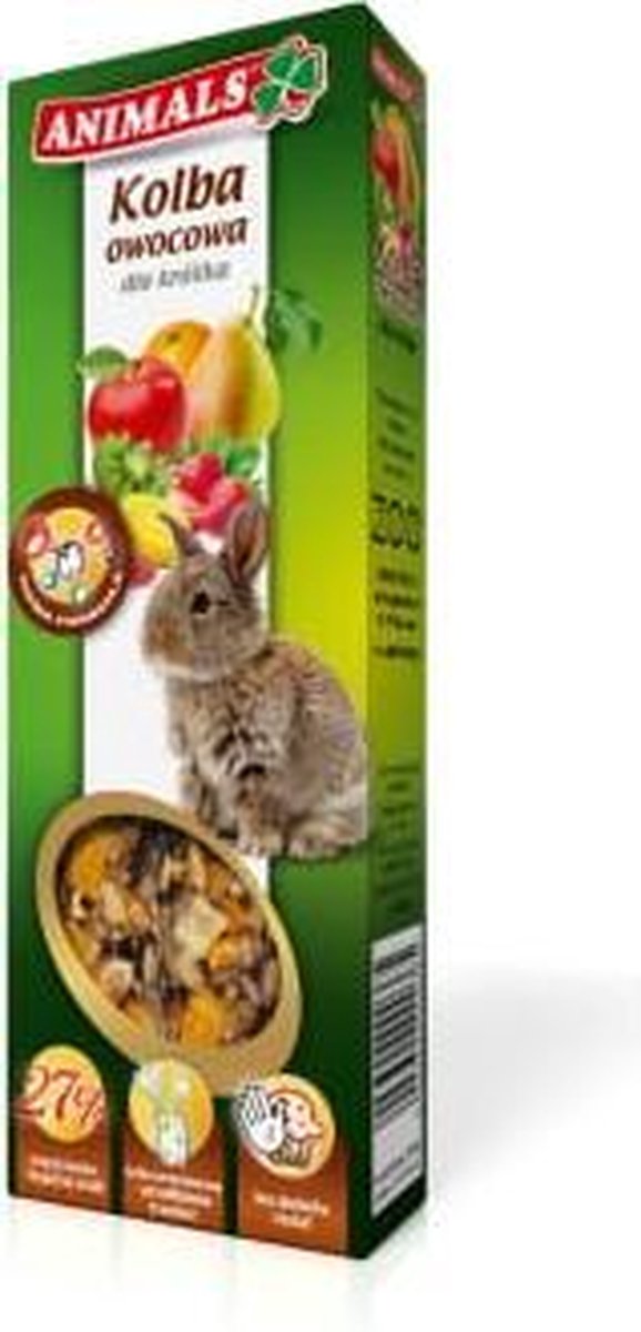 ANIMALS - Fruit Snack - Konijn- 2 stuks