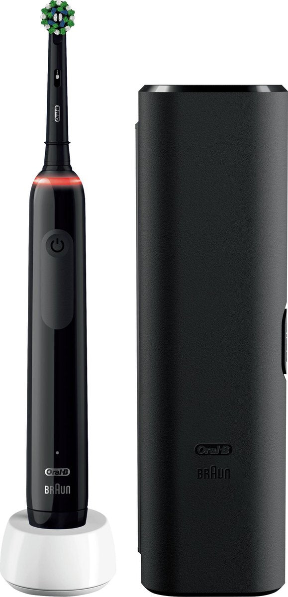 Oral-B PRO 3 - 3500 - Zwarte Elektrische Tandenborstel Ontworpen Door Braun