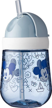 Mepal Mio – Rietjesbeker 300 ml – gegarandeerd lekvrij – Mickey Mouse – ideaal voor onderweg – drinkbeker kinderen