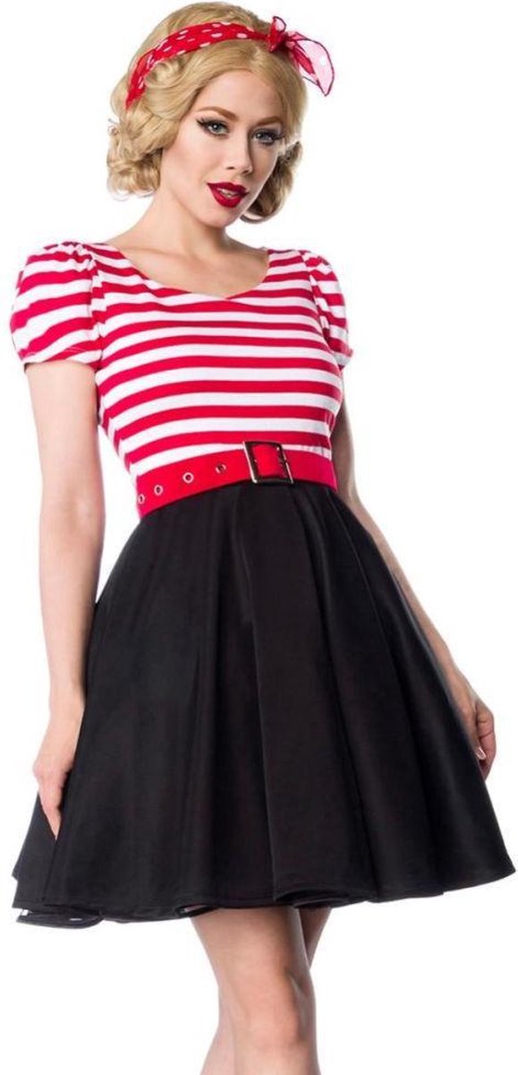 Belsira Korte jurk -3XL- Jersey Multicolours