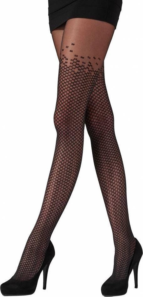 Pretty Polly Zwarte Pixellated Tights