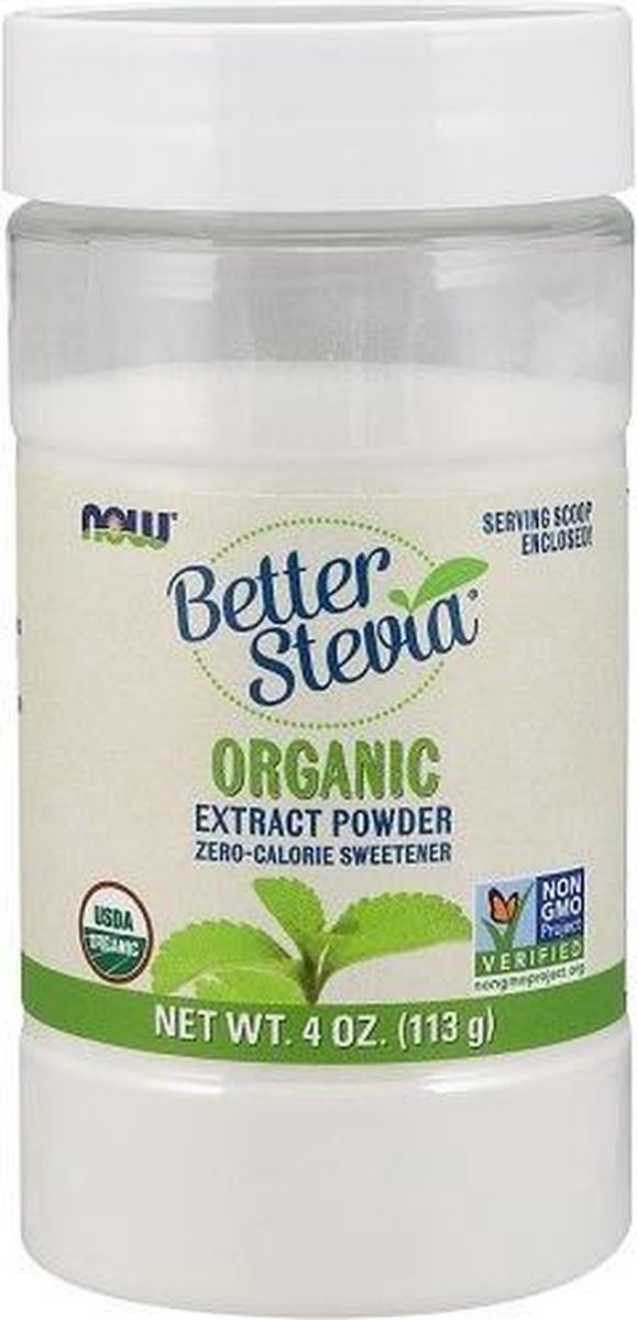 NOW FOODS Better Stevia 113 g.