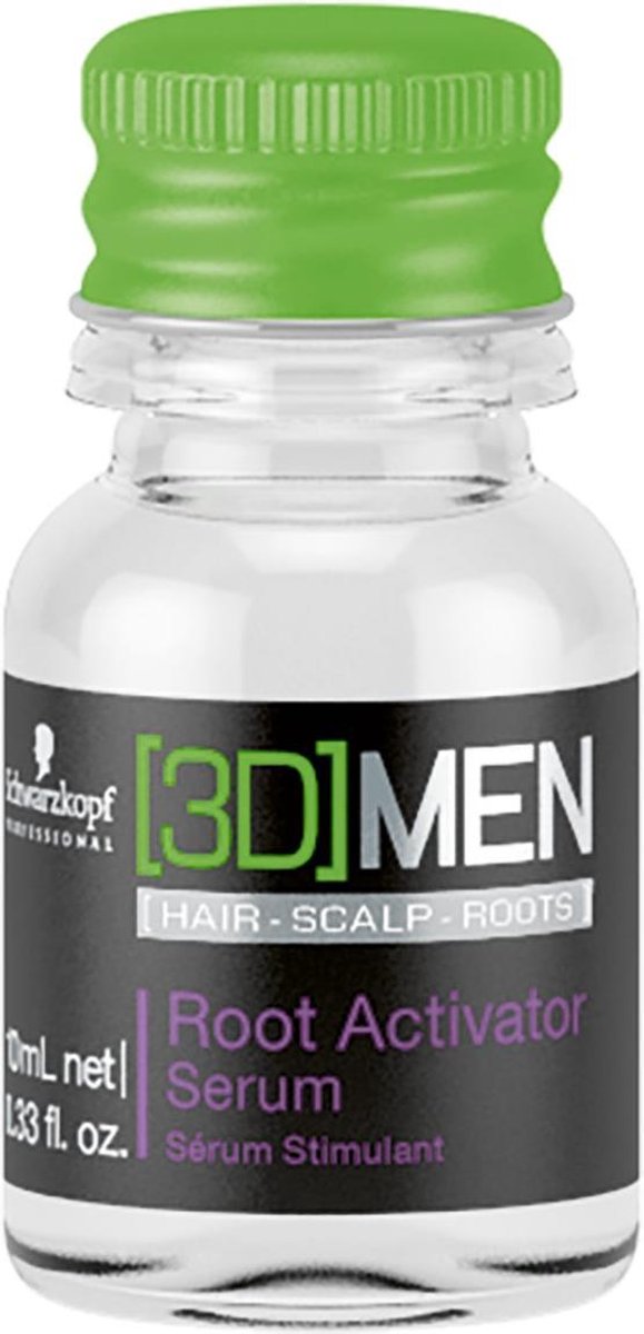 Schwarzkopf - 3D Men - Root Activator Serum - 7x10 ml