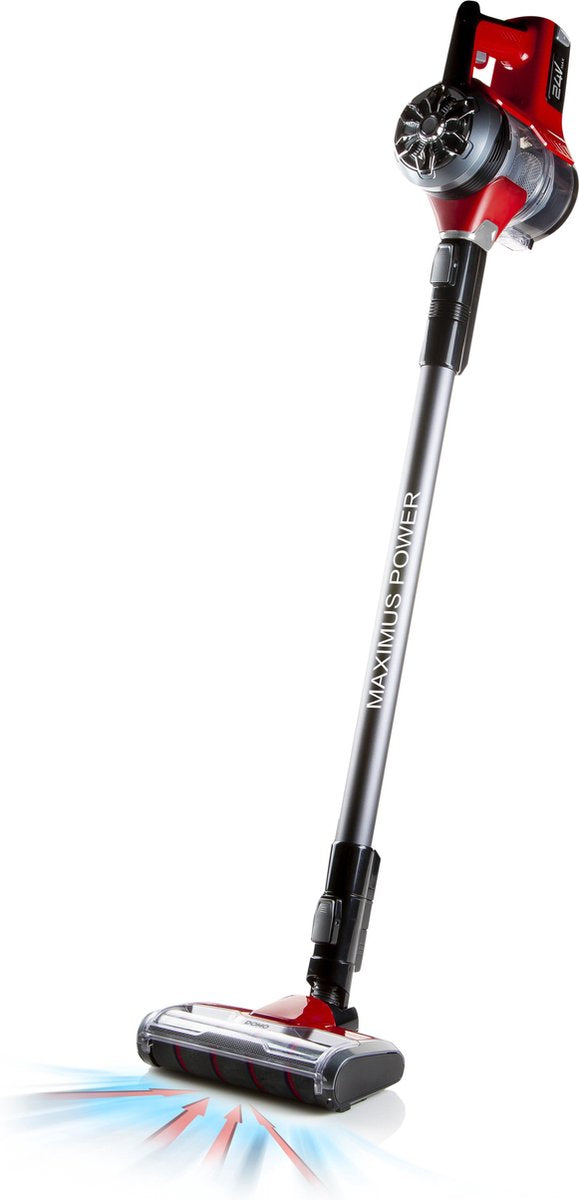 Domo DO226SV - Steelstofzuiger + Kruimelzuiger - 2-in-1 - 24V Li-Ion - Blauw