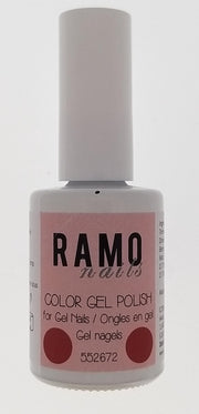 Ramo gelpolish 552672-gel nagellak-gelpolish-gellak-uv&led-15ml -soak off-rood-metallic