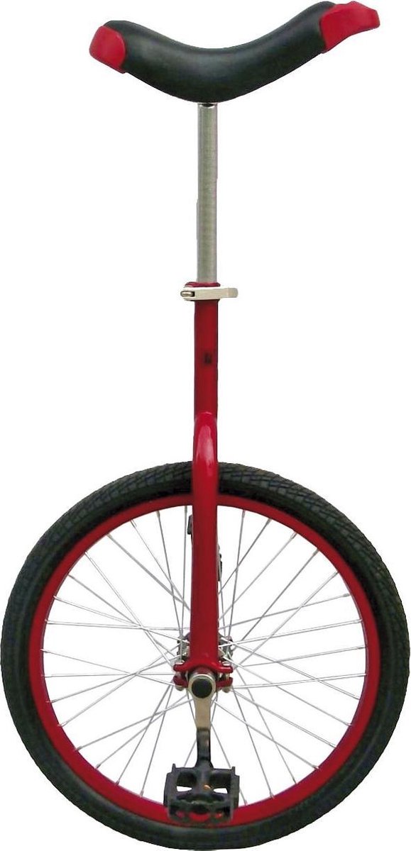 Fun Eenwieler - Eenwieler - Unisex - Rood - 20 Inch
