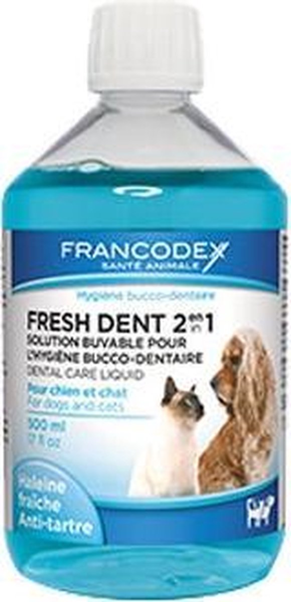 Francodex 2 in 1 Mondwater - 500 ml