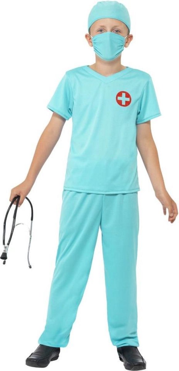 Blauw Chirurg Pakje Kinderen - Maat M