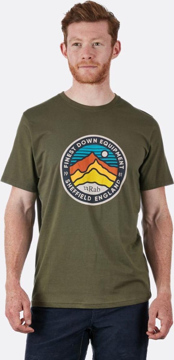 Rab Stance 3 peaks ss tee qca 98 ar army M