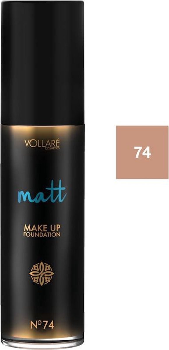 VOLLARE Make Up Matte Foundation #74 Warm Gold