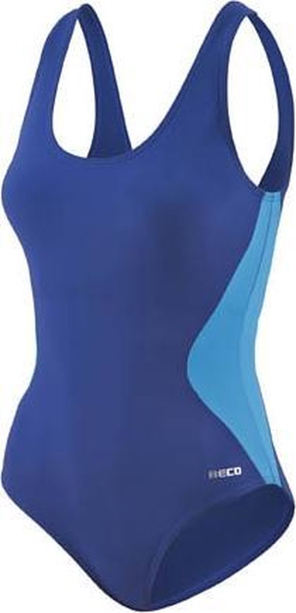 Beco Badpak C-cup Dames Polyamide Blauw/donkerblauw Maat 48