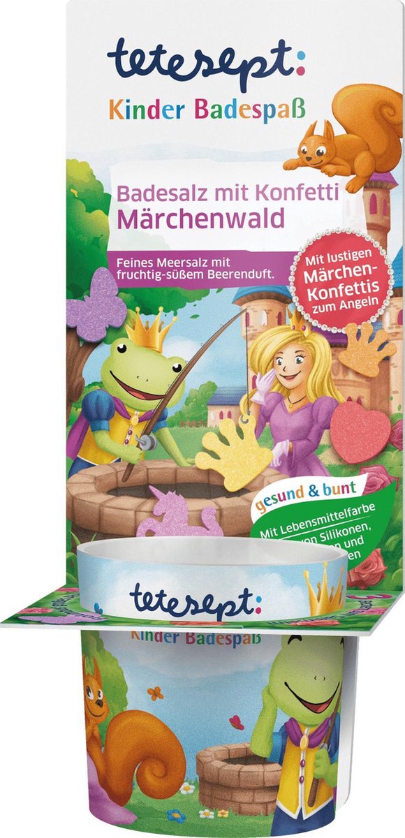 tetesept kinderen badzout Sprookjesbos (40 g)