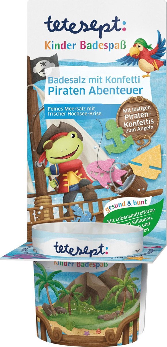 tetesept kinderen Badzout Piratenavontuur (40 g)