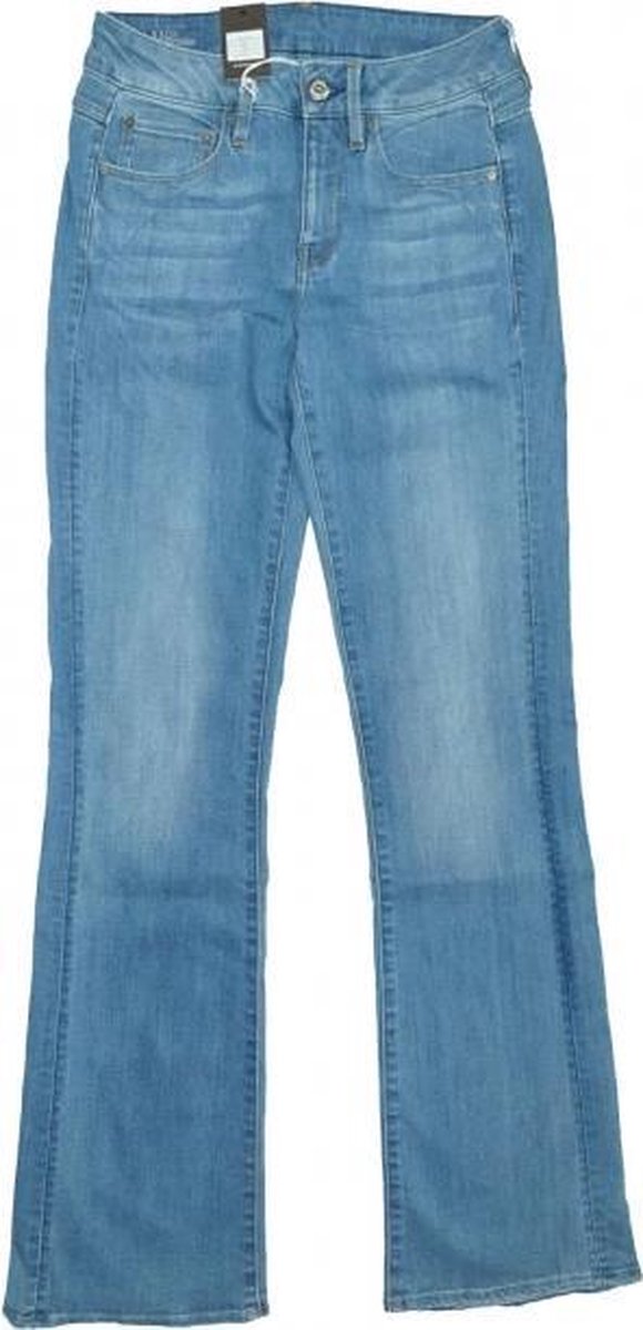 G-star 3301 mid skinny soepele bootcut jeans - Maat  W24-L32