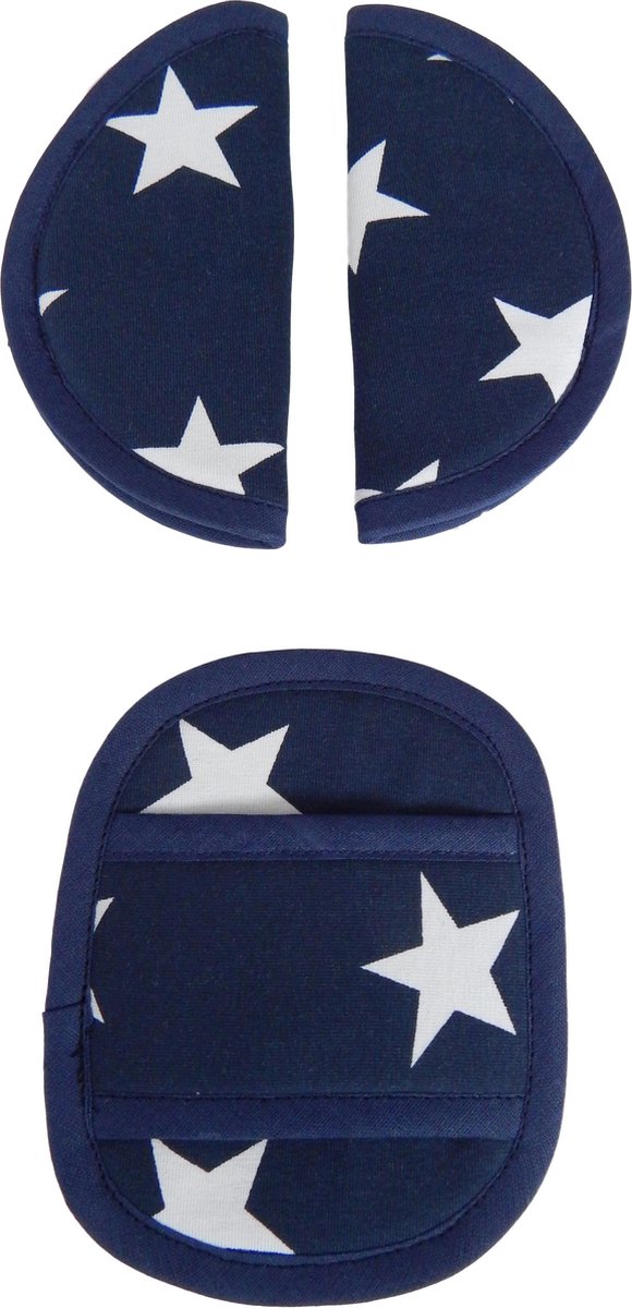 Wallabiezzz - Gordelhoesjes Maxi Cosi - Donkerblauw Sterren