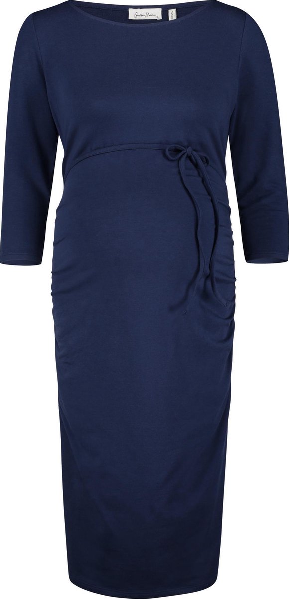 Queen Mum Jurk Dress - Medieval Blue - Maat XS