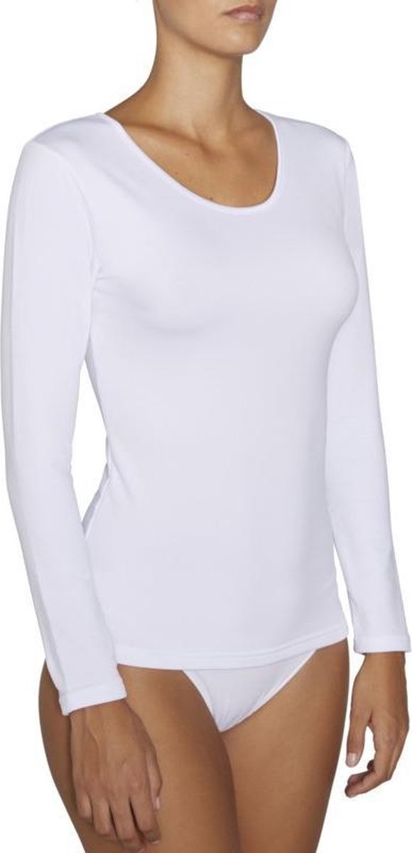 Thermisch shirt vrouw lang | blauw | L