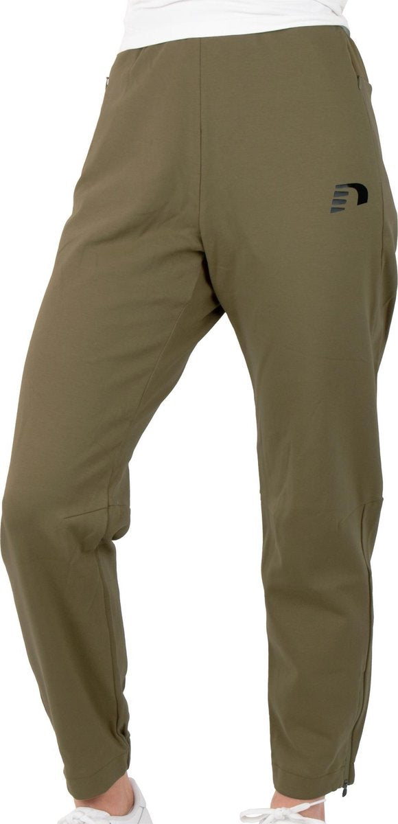 Newline City  Sportbroek - Maat M  - Vrouwen - olijfgroen/zwart
