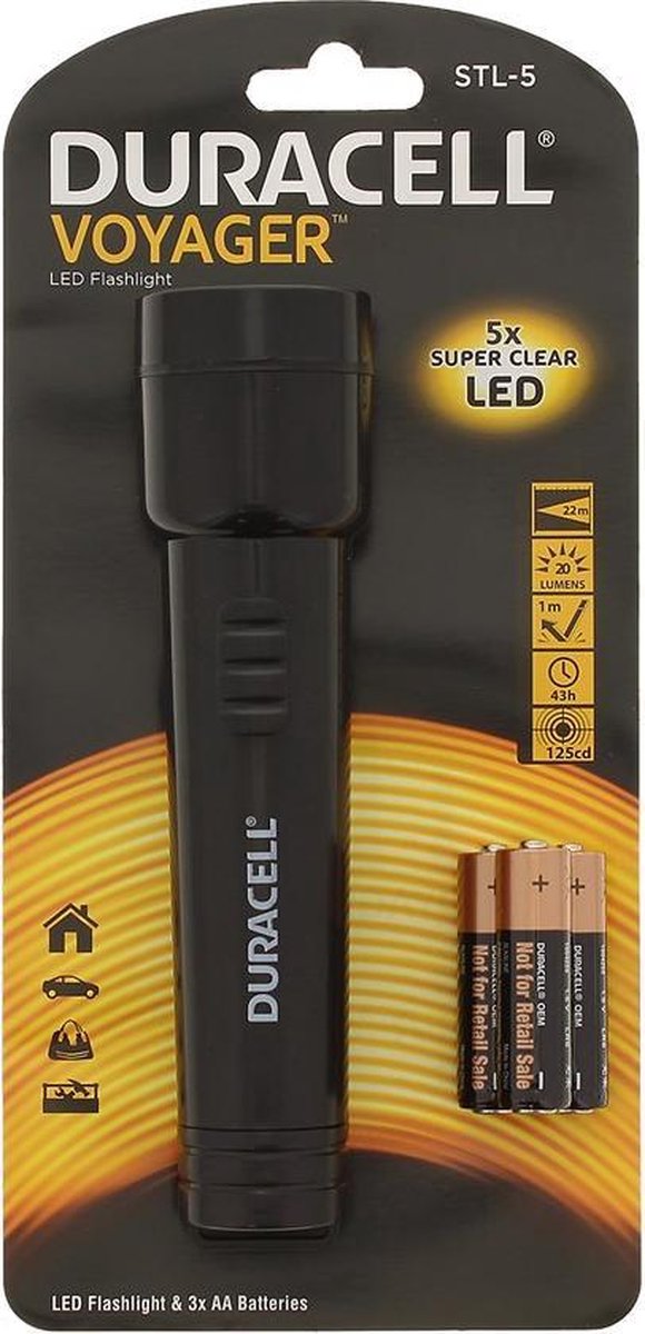 Duracell Zaklamp Voyager STL-5 [LED-Taschenlampe